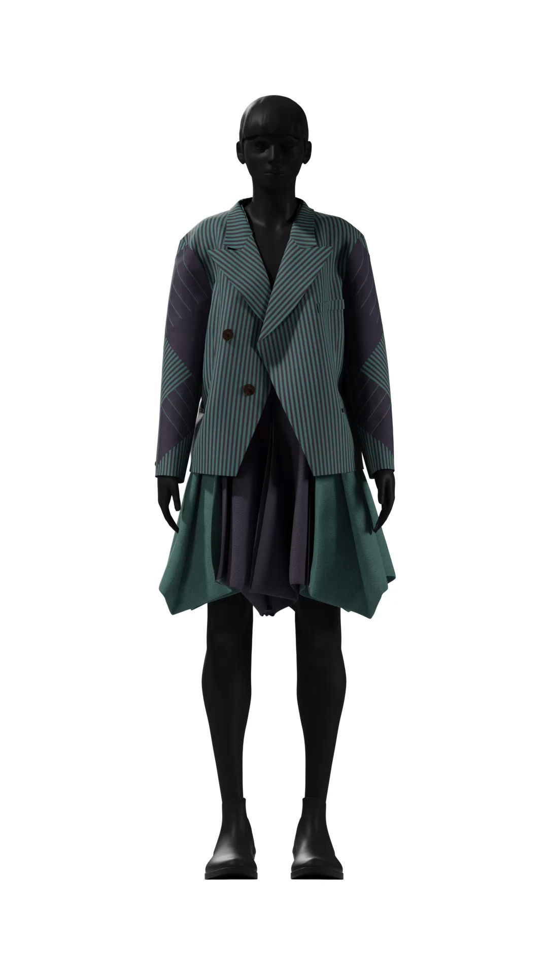 The Virtual Fashion Archive — A collection of garments brought to